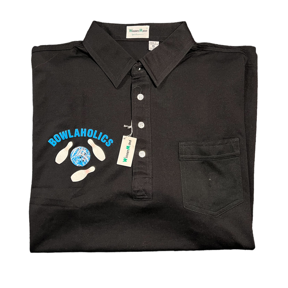 ‘80s NWT Bowling Polo XL